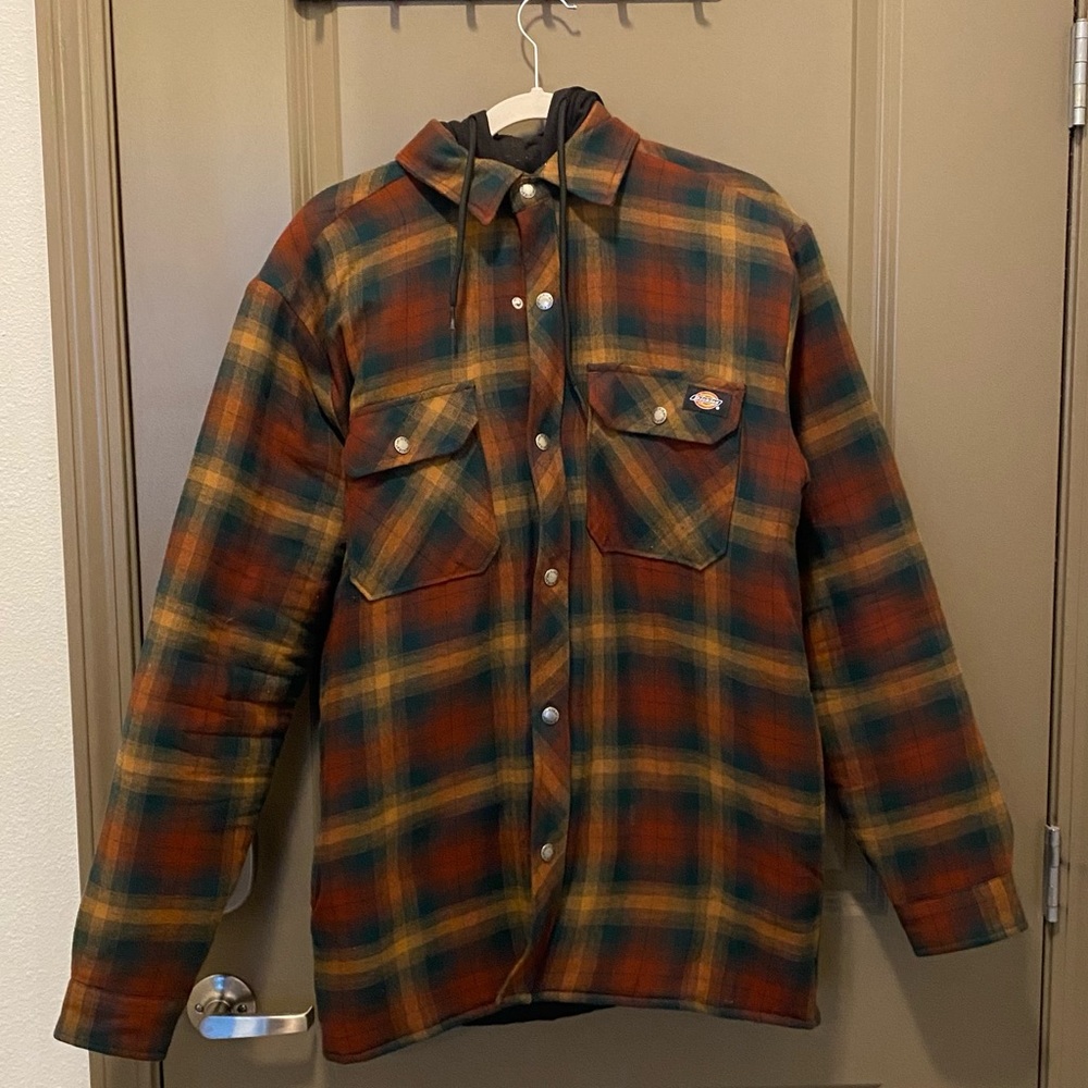 Size small Dickies Flannel style work jacket